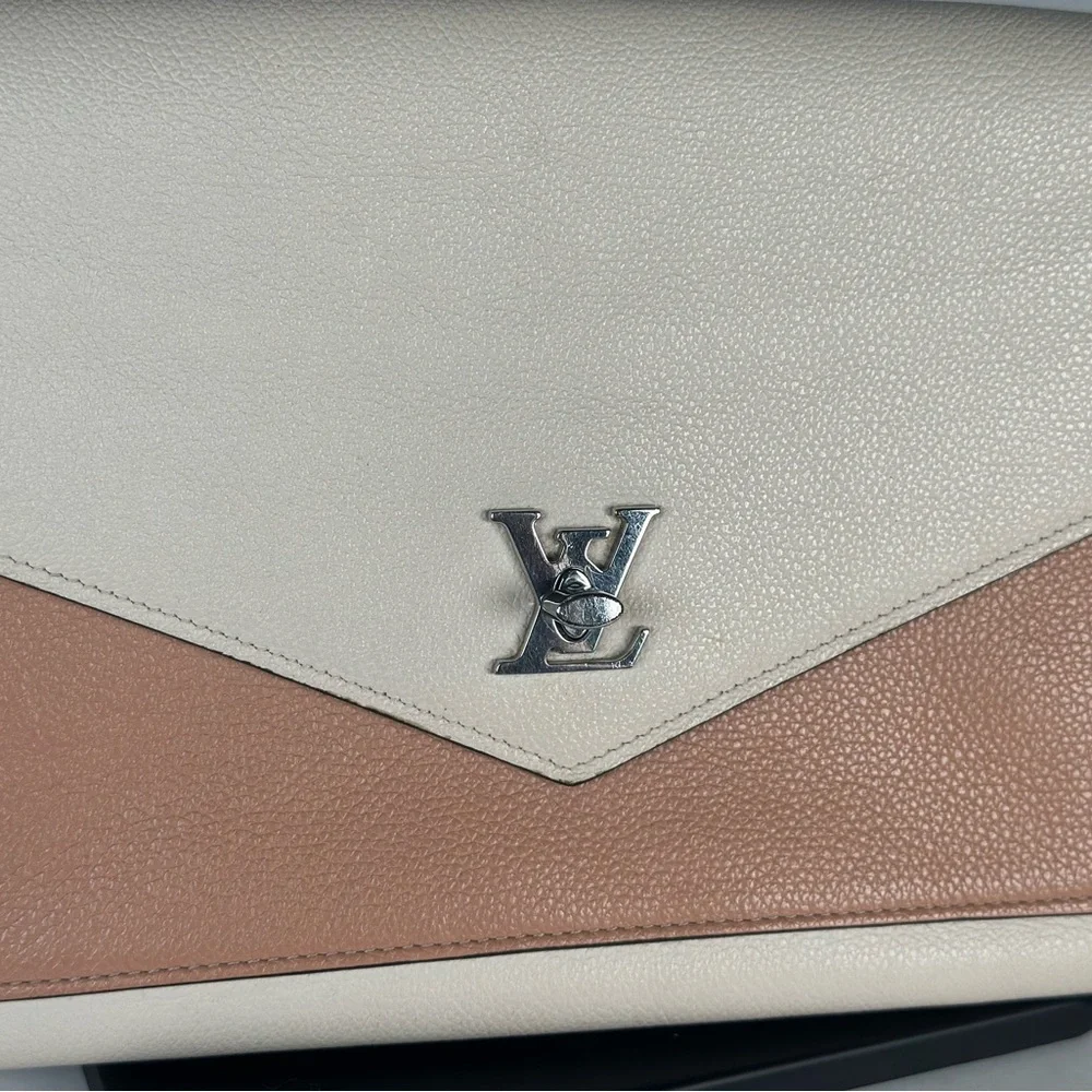 Authentic Louis Vuitton Pink MyLockMe Wristlet Clutch